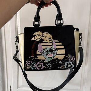 Loungefly Disney Lilo and Stitch Satin Stitch Crossbody Bag RARE